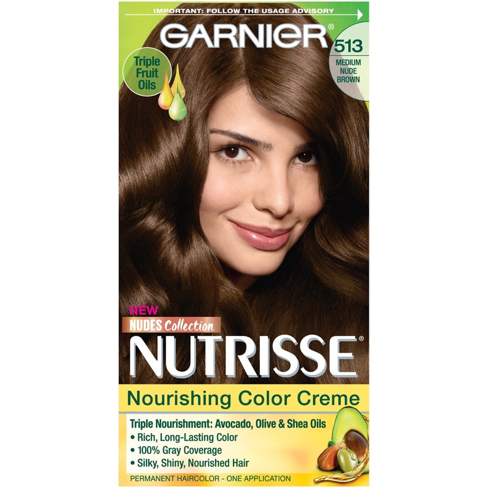 GARNIER💥NUTRISSE NUDES COLLECTION 513 MEDIUM NUDE BROWN 💥